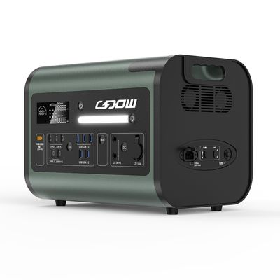 800W الشحن الشمسي للخارج نزهة الطاقة المحمول محطة الطاقة 2200W مع شاشة شريط