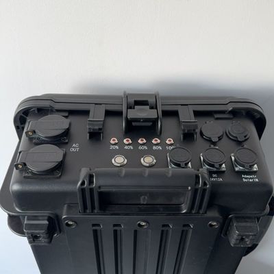 ضوء LED مضاد للانفجار بطارية الليثيوم LiFePO4 مصدر الطاقة المحمول 3000W
