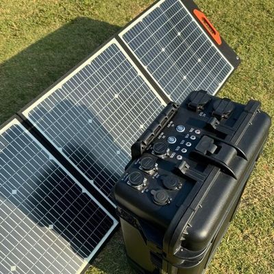 ضوء LED مضاد للانفجار بطارية الليثيوم LiFePO4 مصدر الطاقة المحمول 3000W