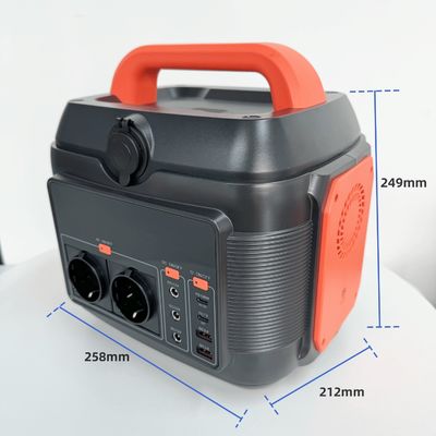 محطة الطاقة المحمولة للطاقة الشمسية الطارئة 600W/576wh مع بطارية الليثيوم في المفضلة