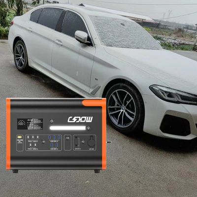 الشحن اللاسلكي 15W CE Un38.3 محطة الطاقة المحمولة المعتمدة على MSDS 2200W للطوارئ