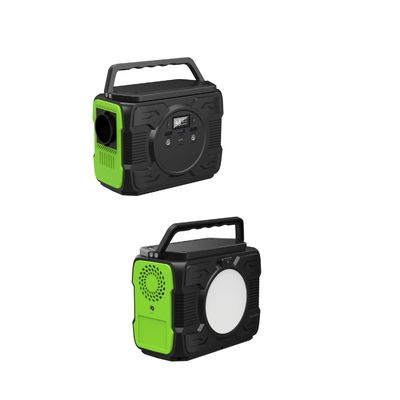 محطة الطاقة الشمسية المحمولة بطارية الليثيوم 200W / 173wh مع خروج Ec5 12V / 200-300A