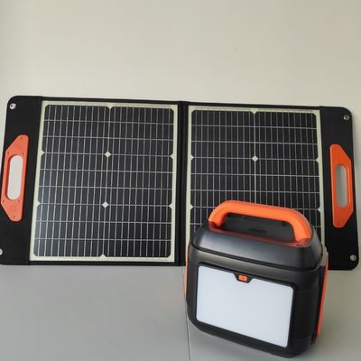 مولد الطاقة الشمسية الاحتياطي بطارية 600W للتخييم في الهواء الطلق ومحطة الطاقة الطارئة