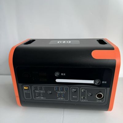 AT22 LiFePO4 محطة شحن محمولة بطارية 600W 1000W 2200W للمساكين المتنقلين