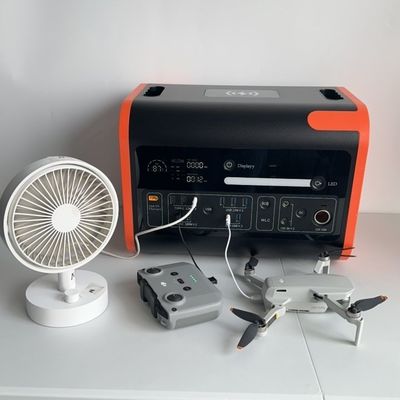 AT22 LiFePO4 محطة شحن محمولة بطارية 600W 1000W 2200W للمساكين المتنقلين