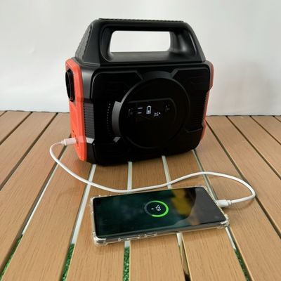 محطة كهرباء محمولة 300 واط مخرج AC/DC للمنازل الخارجية 110V/220V الطاقة المتنقلة
