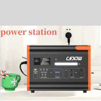 محطة توليد الطاقة المحمولة 2200W/2048wh مع غطاء مضاد للحريق ومحول موجات الصين النقي