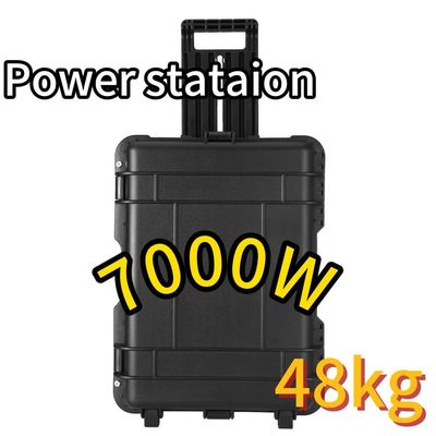 3000W-7000W مصدر الطاقة المتنقل في الهواء الطلق / البطارية ST-70 ABS مواد قذيفة سبائك OEM ODM