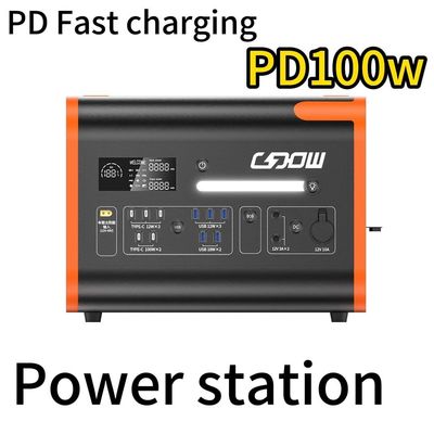 2200W/40ah AT22 AC Output Socket طاقة تخزين الطاقة المنزلية محطة الطاقة الخارجية