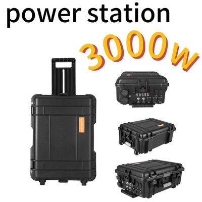 السفر 3000W/220V/110V/UPS الصافية الصينية LiFePO4 بطارية احتياطية مخيم محطة الطاقة المحمولة