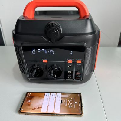 محطة الطاقة المحمولة الطارئة مع خروج التيار المتردد 220V 50Hz/110V 60Hz وبطارية الليثيوم