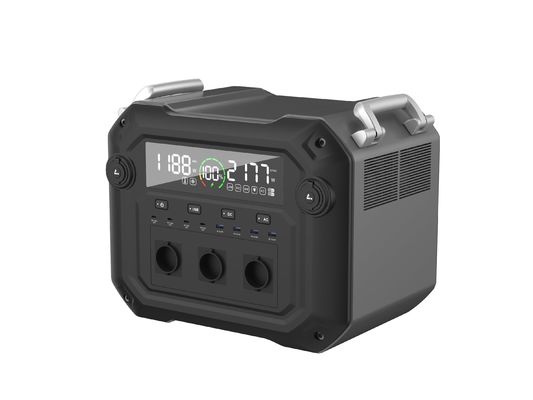 3600W 3430.4wh محطة الطاقة الشمسية LiFePO4 لجميع احتياجات التخييم والخارج
