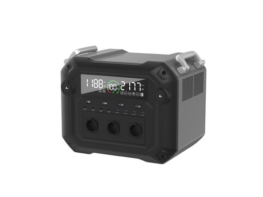 3600W 3430.4wh محطة الطاقة الشمسية LiFePO4 لجميع احتياجات التخييم والخارج