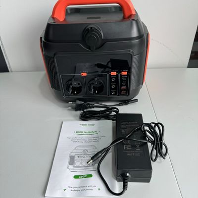 11W إضاءة LED 220V/110V AC الخروج 600W بطارية الليثيوم لمحطة الطاقة المحمولة