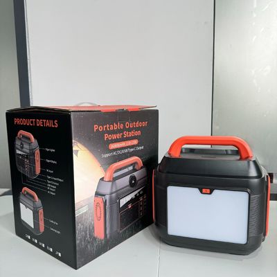 محطة توليد الطاقة المحمولة 110V/220V بدعم مع 600W/1500W الخروج وDC الخروج 12-13V 10A