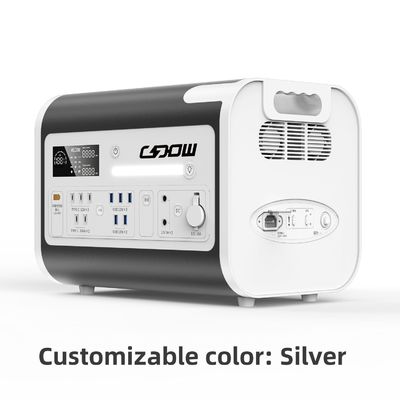 3500W مصدر طاقة ثابت AC / DC مخرج UPS المحمول لمحطة تخزين الطاقة المنزلية