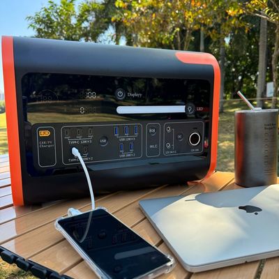 3500W مصدر طاقة ثابت 2200W نظام تخزين طاقة محمول مع محطة طاقة USB