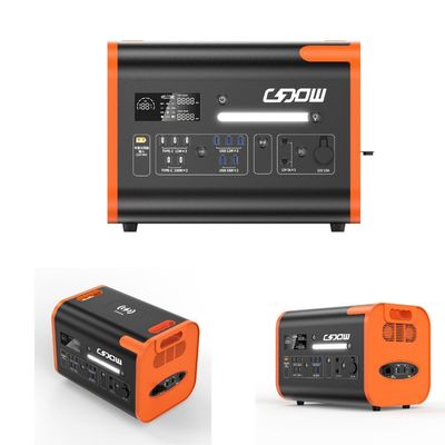 AT22 LiFePO4 Hot Orange 2200W/2048wh محطة طاقة محمولة للسفر والخارج