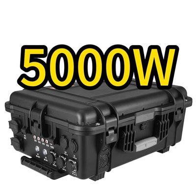 CE.Un38.3 معتمد 5000W بطارية الليثيوم مولد الطاقة الشمسية لمحطة الطاقة المحمولة