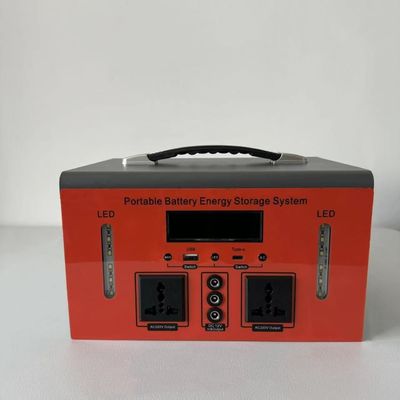محطة توليد الطاقة الشمسية المتنقلة للخييمات في الهواء الطلق 300W / 500W الخروج
