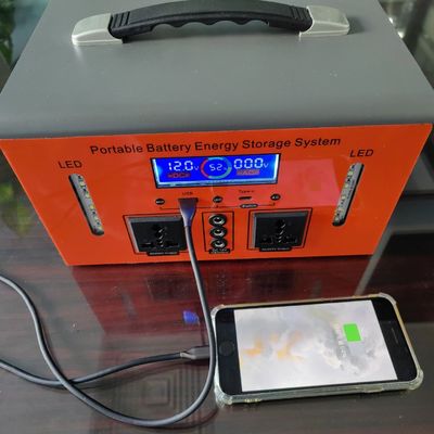 محطة الطاقة المحمولة 300 واط لقطعة المنزل حجم 300.00 سم * 210.00 سم * 170.00 سم