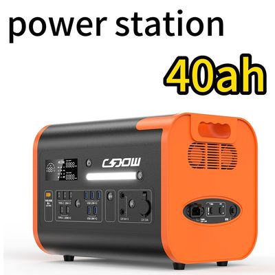 2024 2400W 2200W محطة توليد الطاقة المحمولة 2000W الحل الشمسي مع النوع C 3 * 18W / 2 * 100W