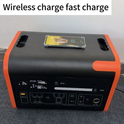 220 فولت ± 5٪ التيار المتردد الخروج 40ah/2200W/2048wh محطة توليد الطاقة الشمسية المحمولة حماية من التوتر