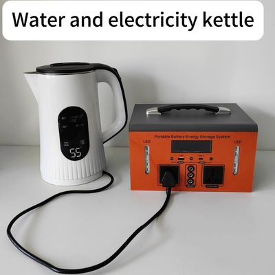 XT500 محطة توليد الطاقة الشمسية المحمولة المنزلية 500W / 384wh محطة توليد الطاقة العاكسة للبيت