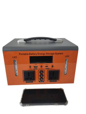 XT500 محطة توليد الطاقة الشمسية المحمولة المنزلية 500W / 384wh محطة توليد الطاقة العاكسة للبيت