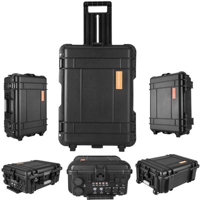 محطة طاقة شمسية قابلة لإعادة الشحن بطارية LiFePO4 3000W / 3000wh للأنشطة في الهواء الطلق