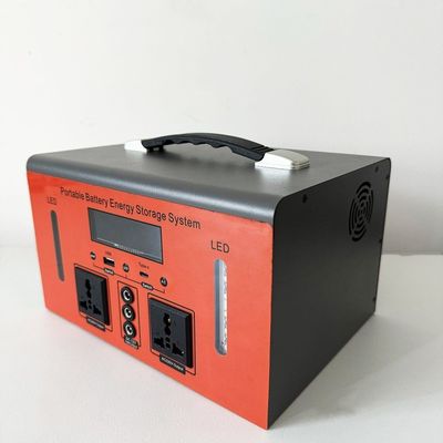 محطة كهرباء محمولة صغيرة 300W / LiFePO4 مع حماية الحمل الزائد وموجة تصحيح