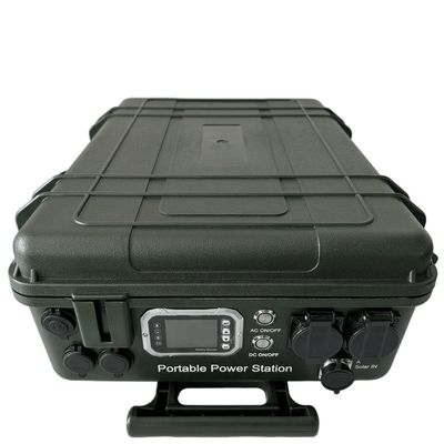 محطة تخزين الطاقة المحمولة 6000W / 3000W للتخييم في الهواء الطلق عمر دورة 1000 مرة
