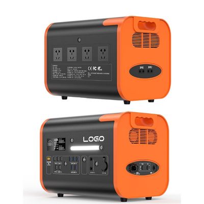محطة الطاقة المحمولة LiFePO4 40ah/2200W/2400W لشحن متعدد المراحل وحالات الطوارئ
