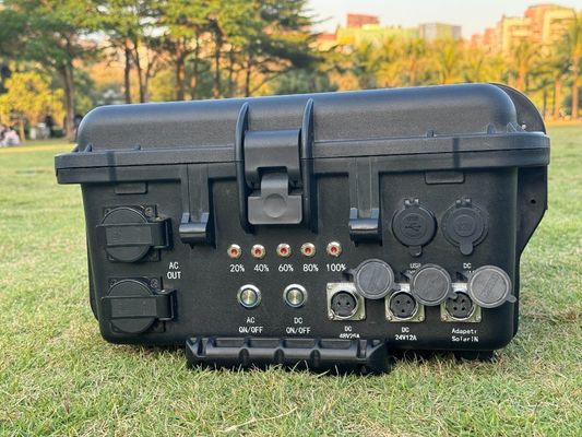 مولد شمسي محمول 6000 واط لمحطة الطاقة المنزلية للسيارات المتنقلة في الهواء الطلق AC Output 110V/220V