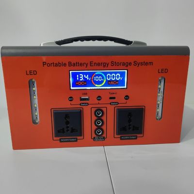 مخرج USB DC 5V / 10W Max XT500 500W محطة الطاقة للشحن والشحن
