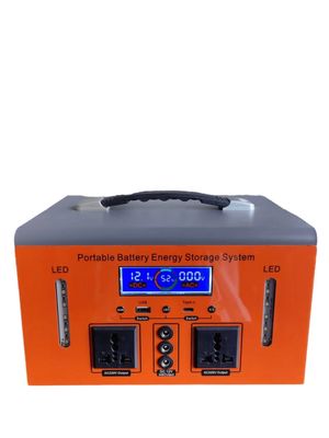 XT500 500W / 110V / 220V محطة الطاقة المحمولة مع محول DC