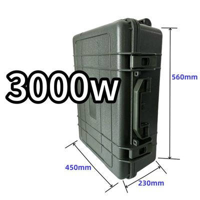 العمل في الهواء الطلق التخييم 3000W جهاز إطفاء الحريق التلقائي مع منفذ AC / DC / USB