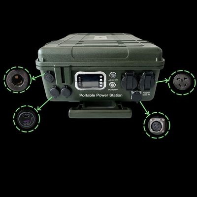 مولد 6000W / 110V / 230V مع لوحة شمسية شحن مصدر الطاقة الطارئ الخاص بك