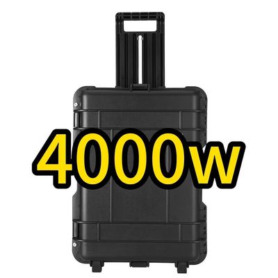 مولد الطاقة الشمسية قابلة لإعادة الشحن 4000 واط مثالية للتخييم العائلي والاستعداد للطوارئ