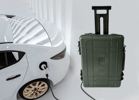 محطة توليد الكهرباء ذات الطاقة الشمسية ذات الطاقة العالية 6000W/6048wh مع إطار وسط ABS
