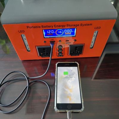 محطة كهرباء محمولة بقوة 300 واط للخيام والطوارئ المنزلية من النوع C