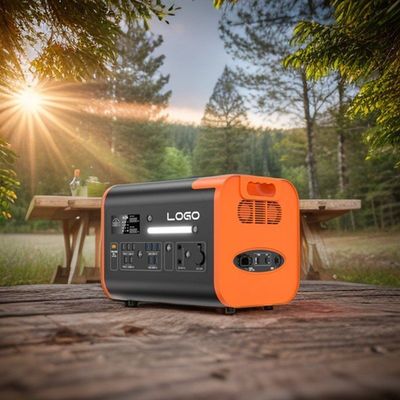 2400W / 2048wh لوحة ترقية محطة الطاقة الطارئة المحمولة في الهواء الطلق السعة الكبيرة