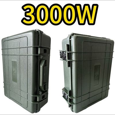 SD30 الطوارئ الطاقة المحمولة بطارية الليثيوم أيون 3000W / 6000W / 7000W مولد شمسي