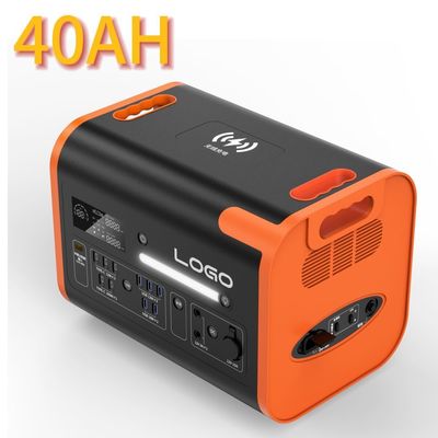 محطة طاقة تخزين الطاقة الطارئة مع 2400W المحمولة ونوع C 3 * 18W / 2 * 100W