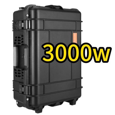 بطارية LiFePO4 3000W/3000wh محطة الطاقة المحمولة المحمولة الاستعداد التخييم الأساسية