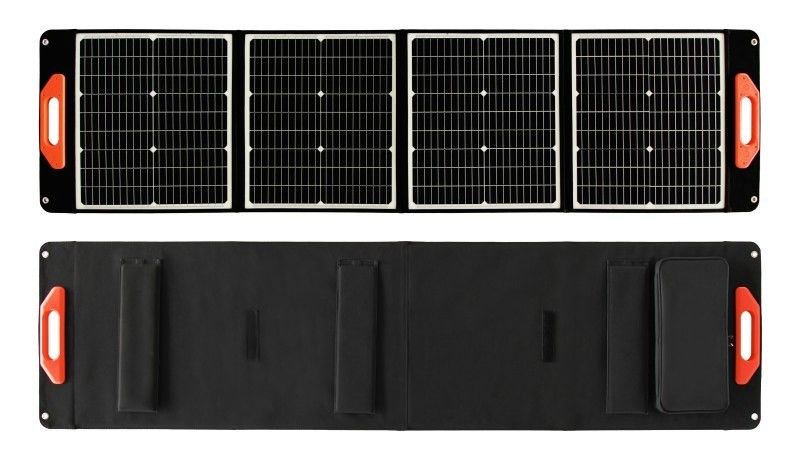 مولد ألواح شمسية معتمدة من قبل CE 120W ألواح شمسية محمولة للتخييم