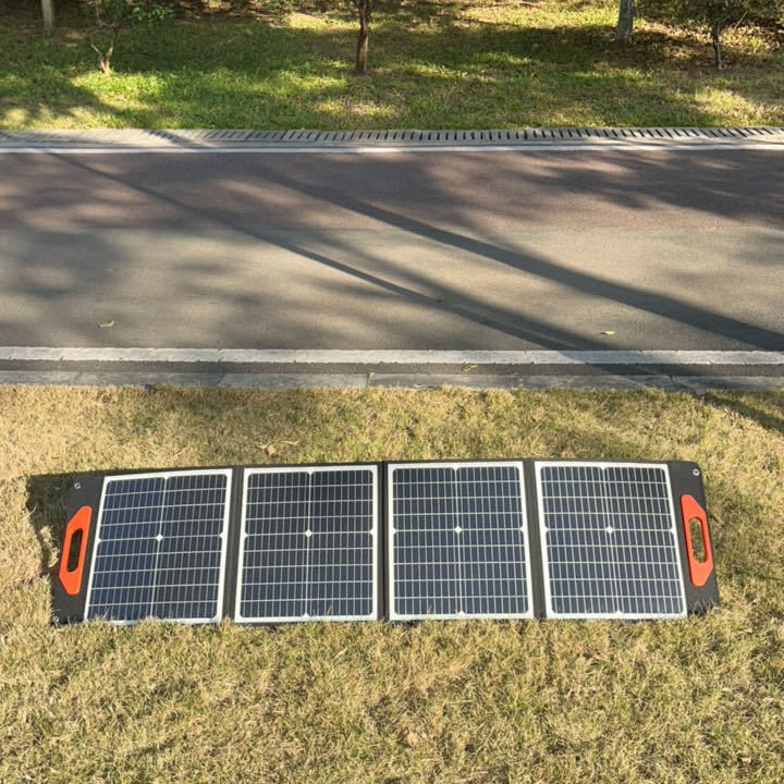 حجم مفتوح 169.8*43.1*3.2cm/66.9*17*1.3in لوحة شمسية محمولة 100W شاحن Xt60 قابلة للطي