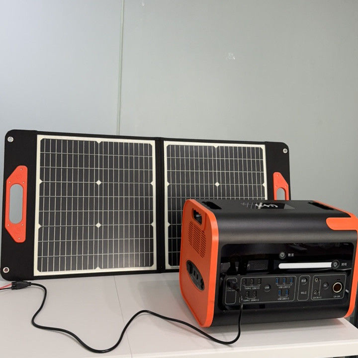 22.8٪ كفاءة التحويل ألواح شمسية قابلة للطي للخارج 60W 100W 200W 300W 400W
