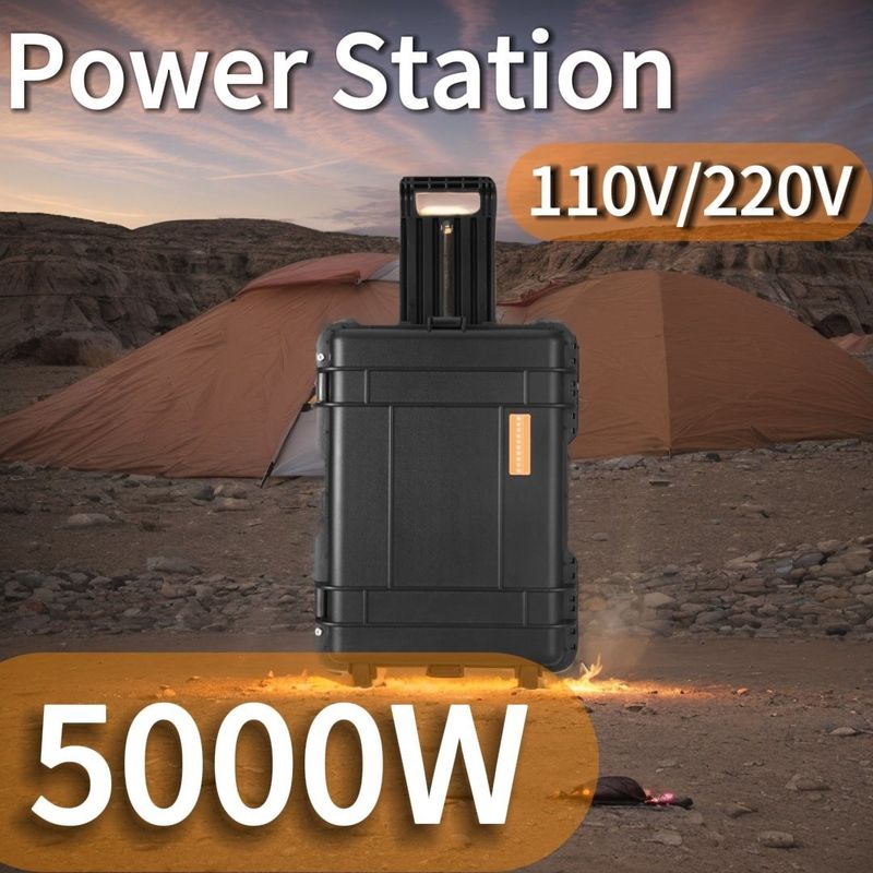 شاحن الكهرباء المحمول مولد الطاقة الشمسية بنك الطاقة محطة الطاقة المصدر 3000W 4000W 5000W