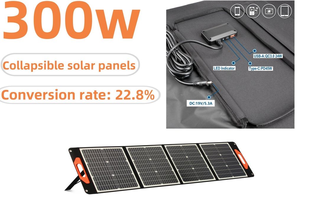 UB-300 300W ألواح شمسية مقاومة للماء أحدث تكنولوجيا للطاقة المتجددة في 2024
